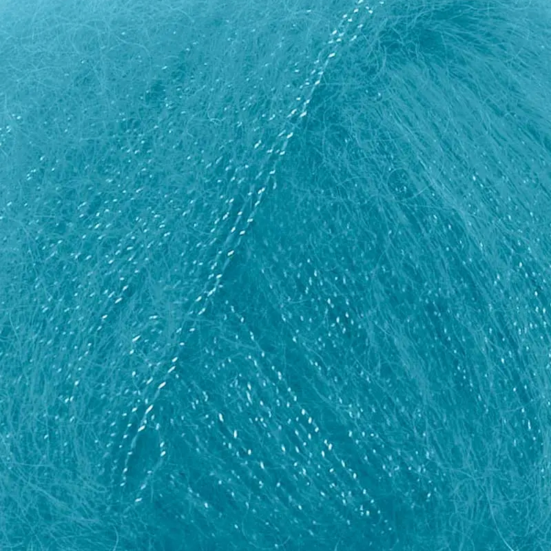 lana gatto silk mohair lux - cyan (30485) - 25gr (210mt) | 1pc