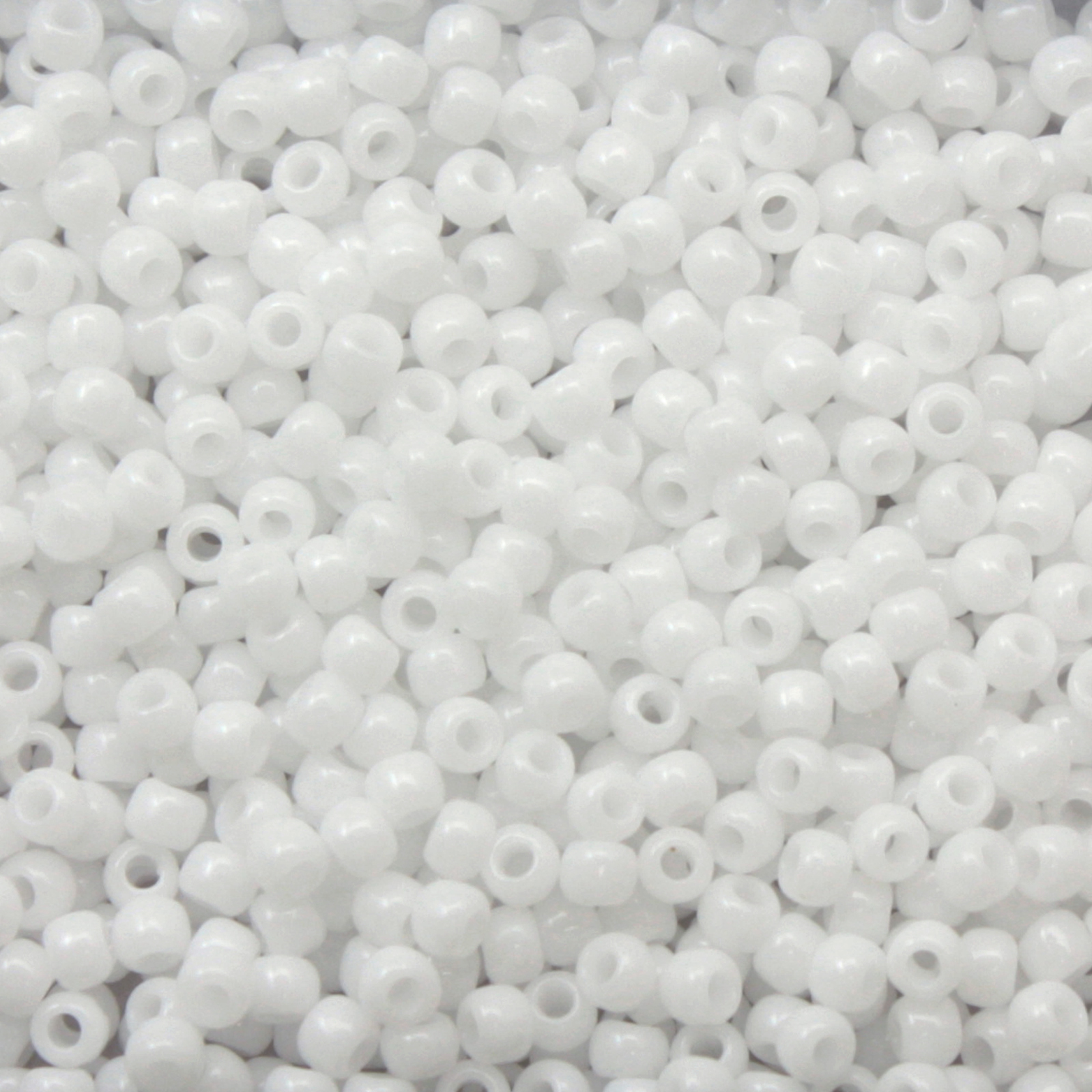 saatperlen toho 11/0 opaque white (41) | 10gr