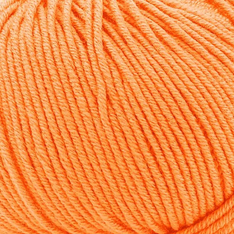 lana gatto super soft - orange neon (14472) - 50gr (125mt) | 1st
