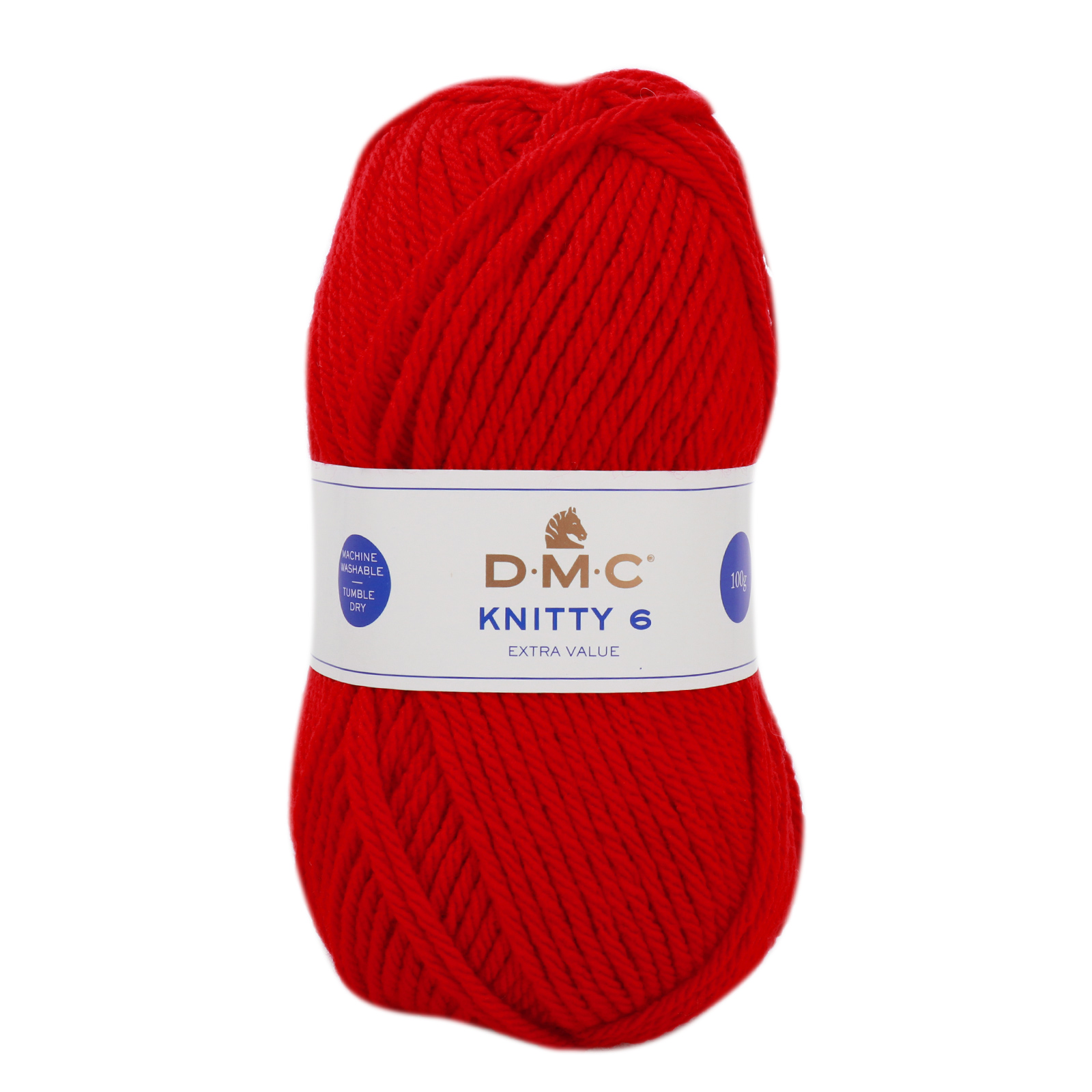 dmc knitty 6 - rouge (698) - 100gr (137mt) | 1st