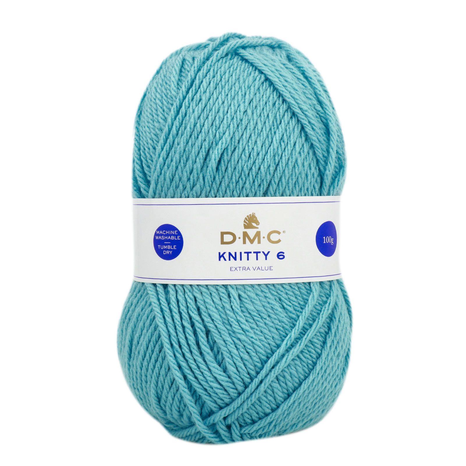 dmc knitty 6 - sky blue (741) - 100gr (137mt) | 1pc