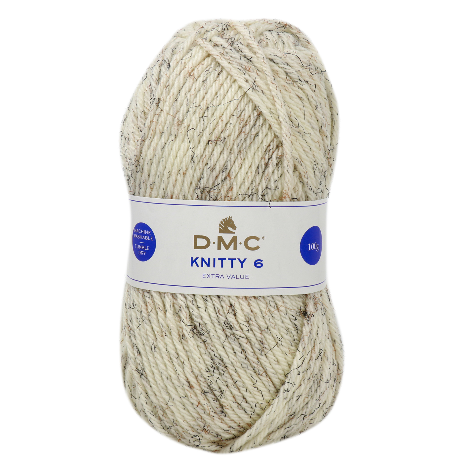 dmc knitty 6 - white fur (930) - 100gr (137mt) | 1pc