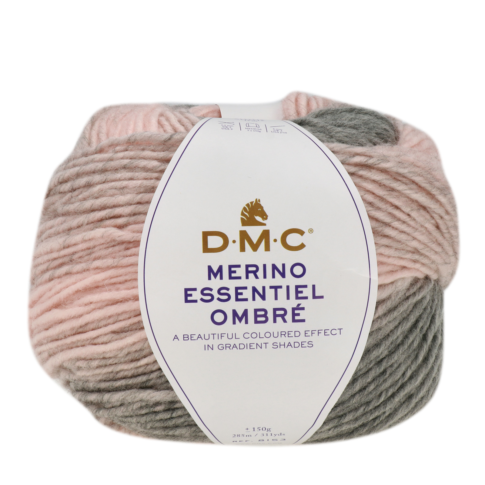 dmc merino essentiel ombré - baby pink (1005) - 150gr (285mt) | 1st