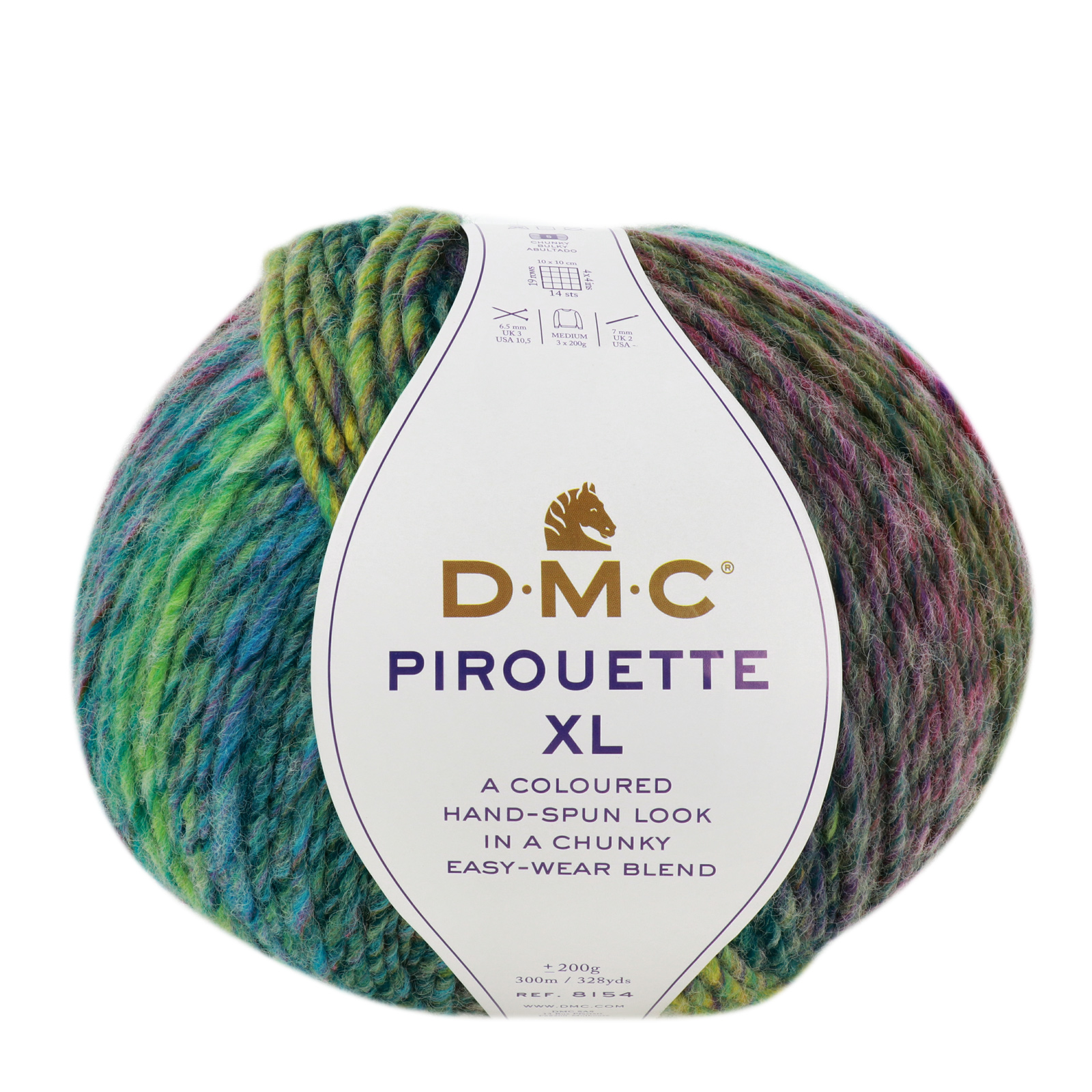 dmc pirouette xl - jungle (1100) - 200gr (300mt) | 1pc