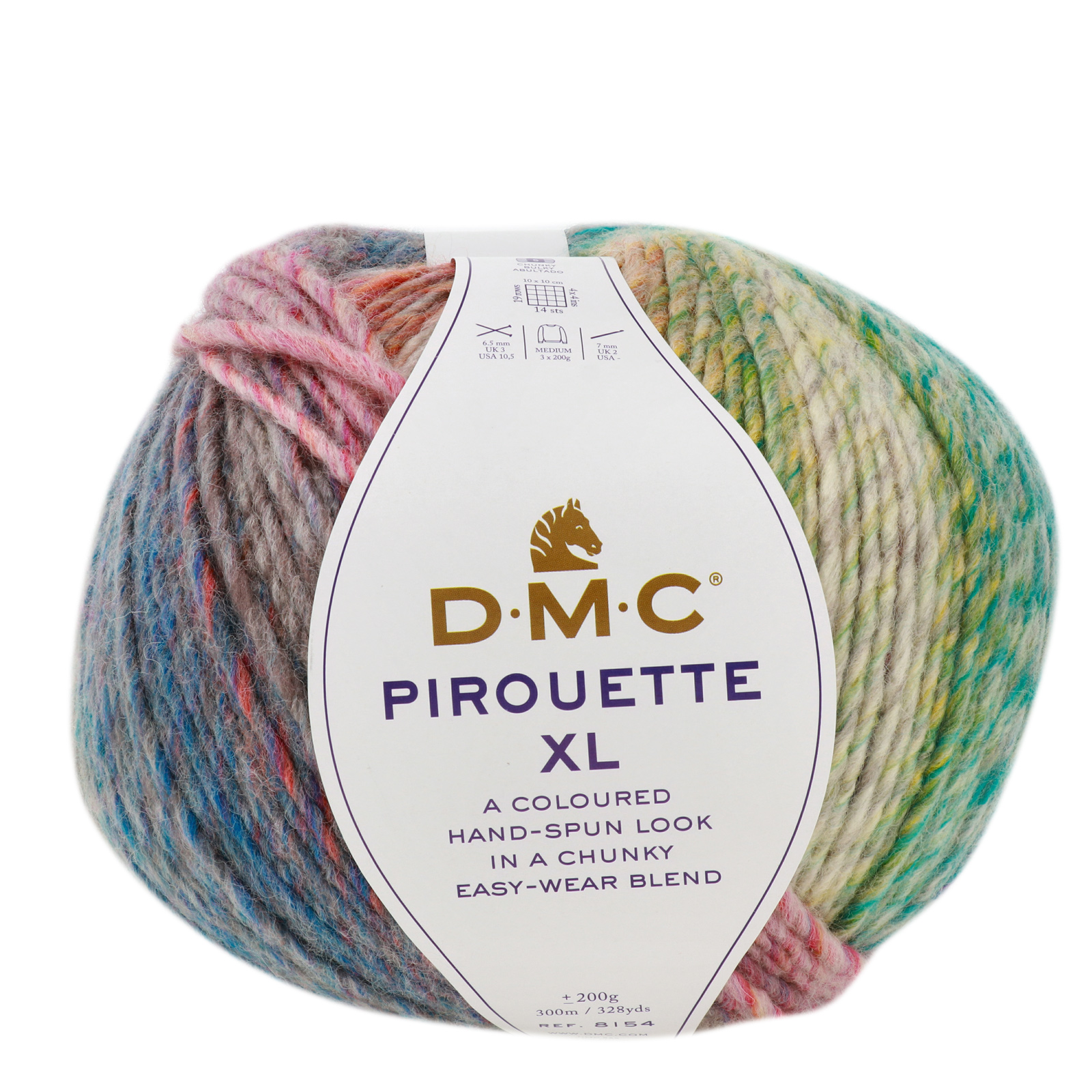 dmc pirouette xl - warm (1101) - 200gr (300mt) | 1pc