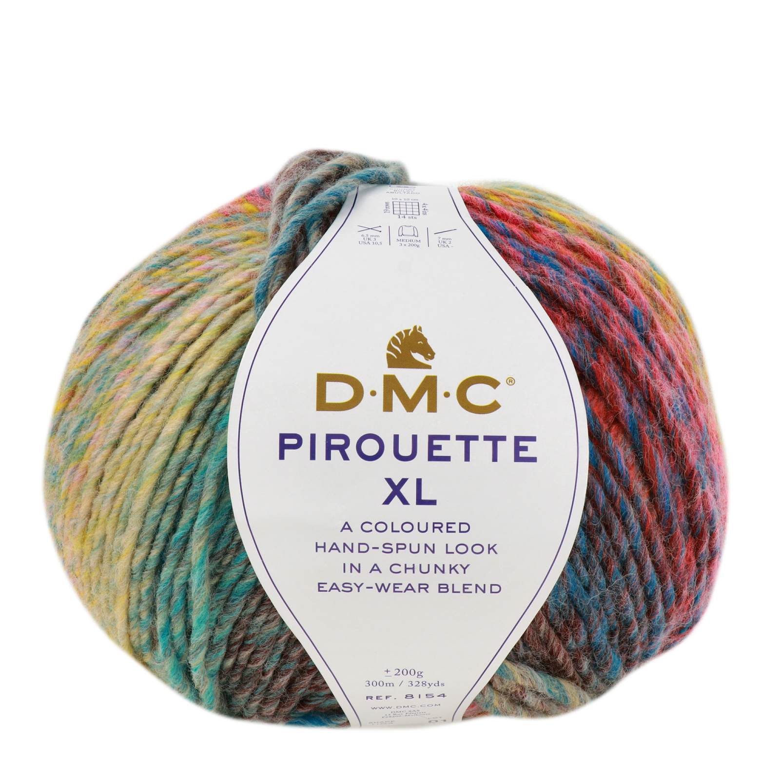 dmc pirouette xl - funny (1104) - 200gr (300mt) | 1pc