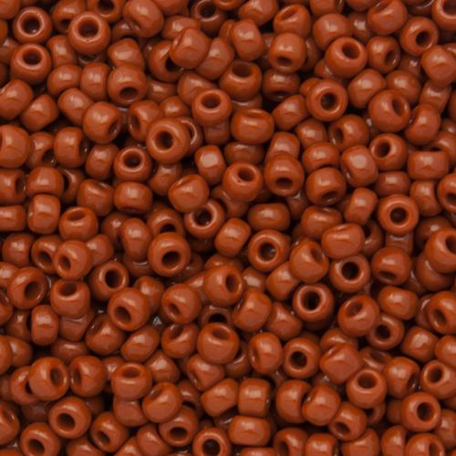 rocaille toho seed beads 8/0 opaque terra cotta (46l) | 10gr