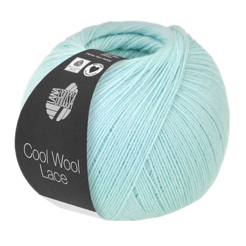cool wool lace lana grossa - turquoise pastel (043) - 50gr (400mt) | 1pc