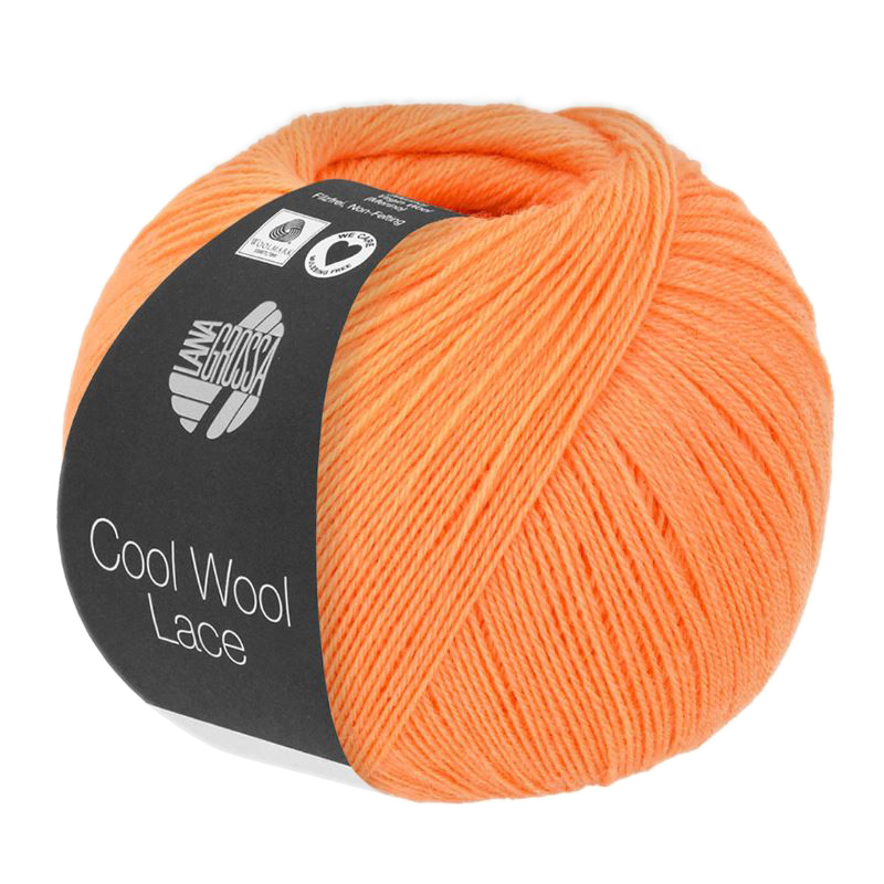 cool wool lace lana grossa - orange (044) - 50gr (400mt) | 1pc