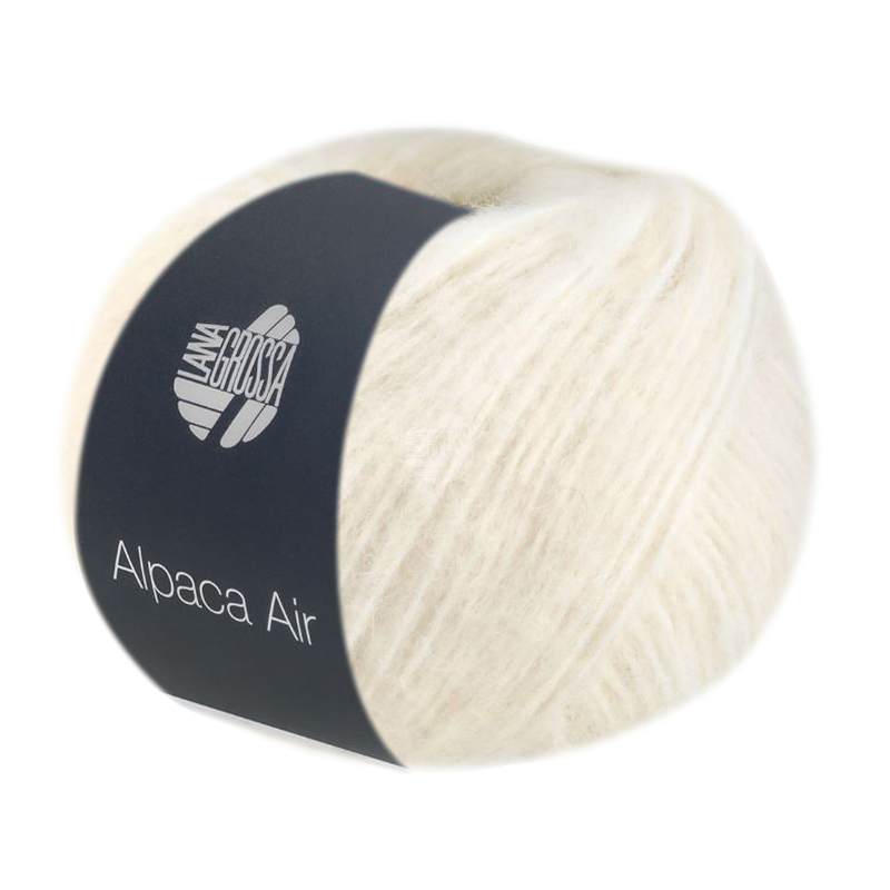 alpaca air lana grossa - ecrù (001) - 50gr (140mt) | 1pc