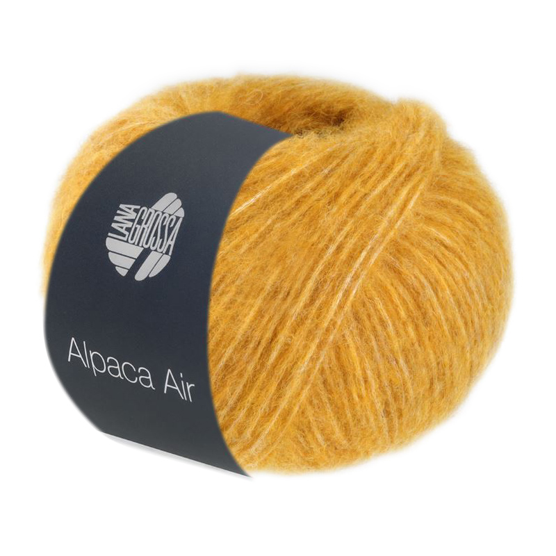 alpaca air lana grossa - curry (015) - 50gr (140mt) | 1pc