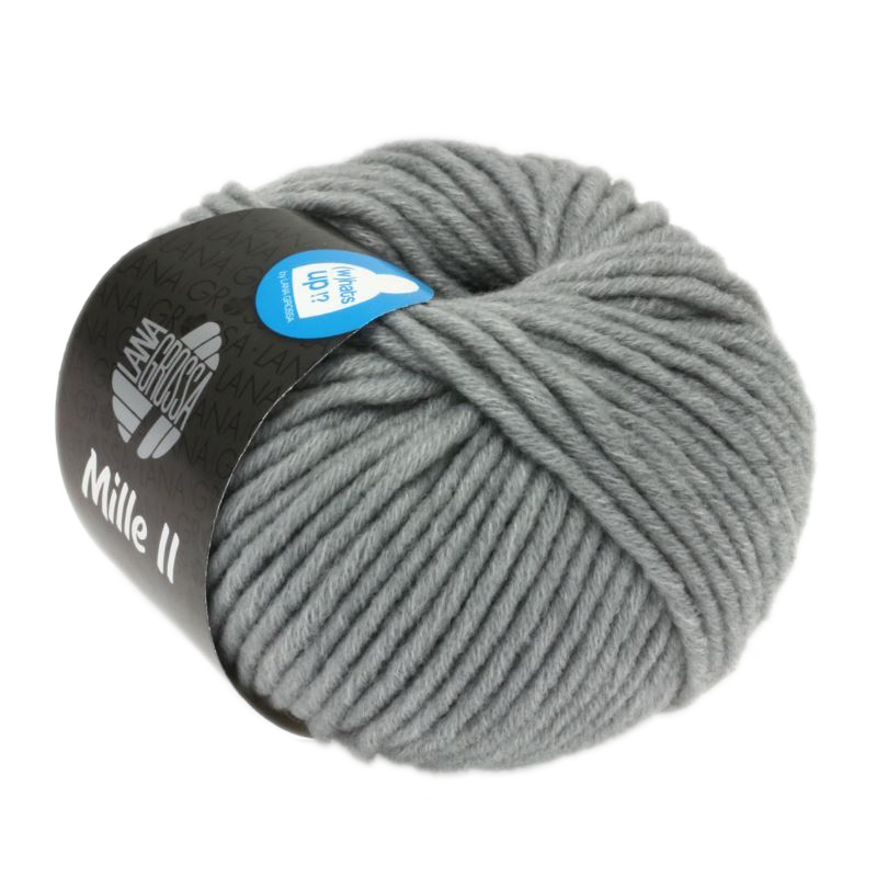 mille ii lana grossa - light grey (043) - 50gr (55mt) | 1pc