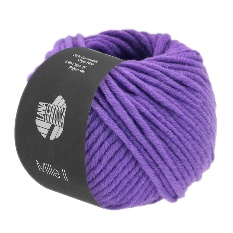 mille ii lana grossa - purple (159) - 50gr (55mt) | 1pc