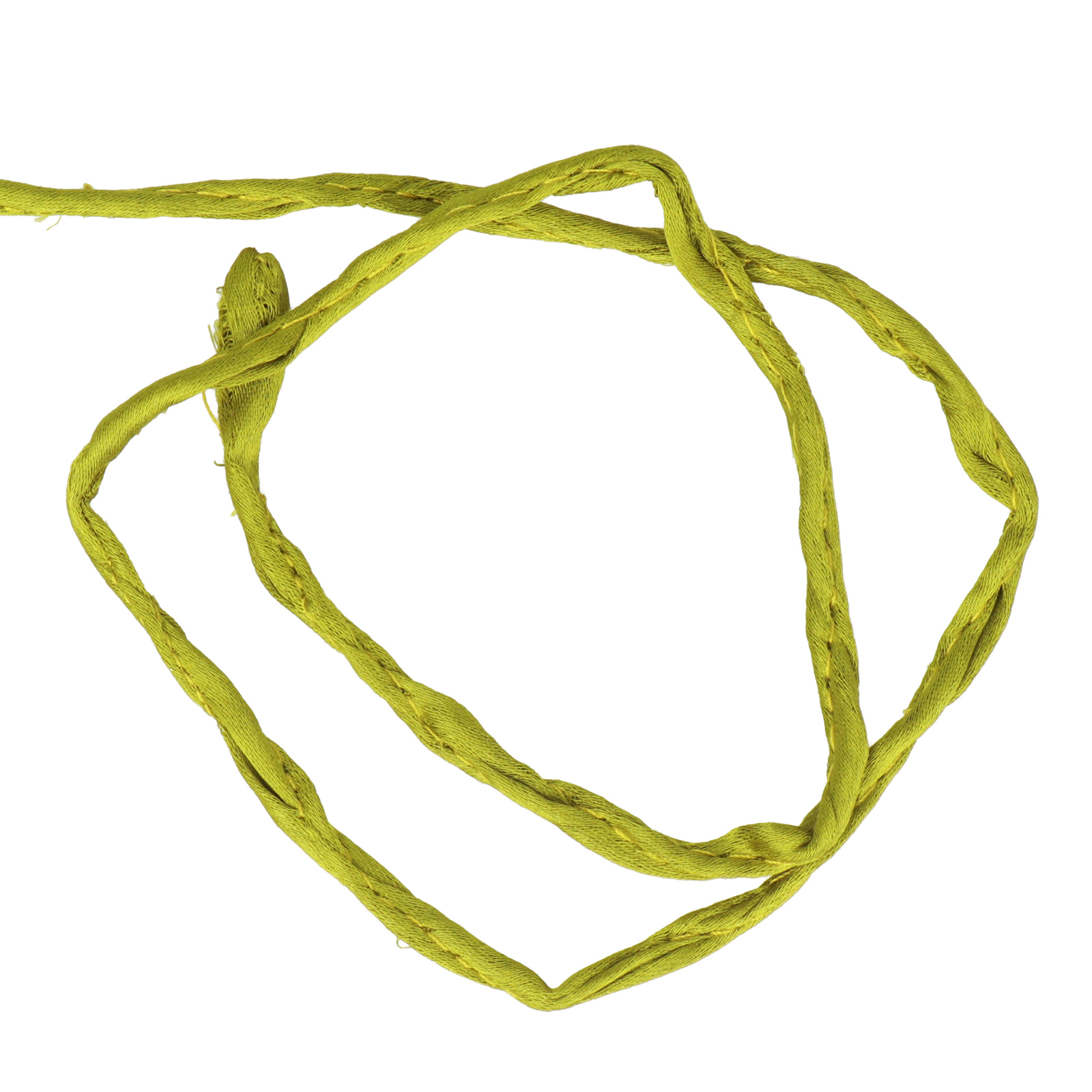 seidenschnur olive 5mm | 2mt